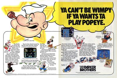 Popeye - Advertisement Flyer - Front