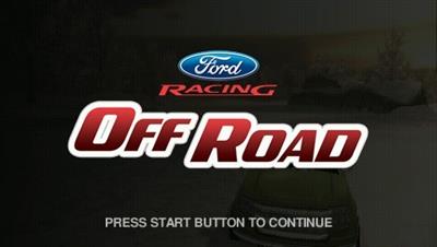 Ford Racing Off Road - Screenshot - Game Title Image