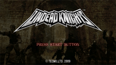 Undead Knights - Screenshot - Game Title Image