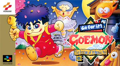 Go for it! Goemon: The Rescue of Princess Yuki - Box - Front Image