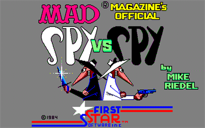 Spy vs Spy - Screenshot - Game Title Image