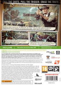 The Bureau: XCOM Declassified - Box - Back Image