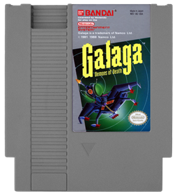 Galaga: Demons of Death - Cart - Front Image