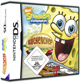 SpongeBob vs The Big One: Beach Party Cook-Off - Box - 3D Image