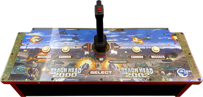 Beach Head 2002 - Arcade - Control Panel Image