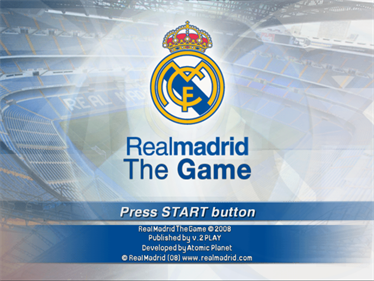 Real Madrid: The Game  - Screenshot - Game Title Image