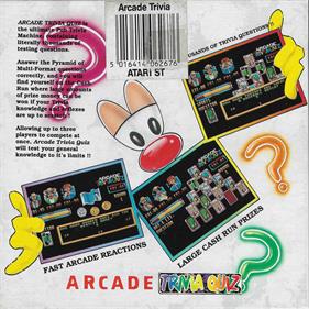 Arcade Trivia Quiz - Box - Back Image