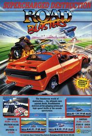 Road Blasters - Advertisement Flyer - Front Image
