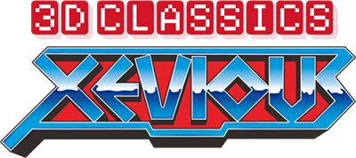3D Classics: Xevious - Clear Logo Image