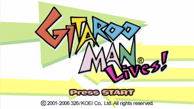 Gitaroo Man Lives! - Screenshot - Game Title Image