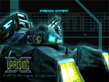 Uprising X - Screenshot - Game Title Image