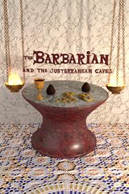 The Barbarian and the Subterranean Caves - Box - Front Image