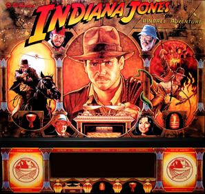 Indiana Jones: The Pinball Adventure - Arcade - Marquee Image