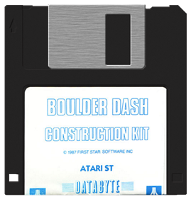 Boulder Dash Construction Kit - Fanart - Disc Image