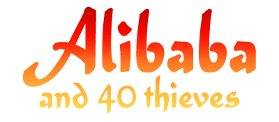 Alibaba and 40 Thieves - Clear Logo Image