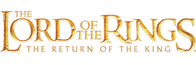 The Lord of the Rings: The Return of the King - Clear Logo Image