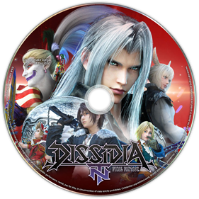 Dissidia Final Fantasy NT - Fanart - Disc Image