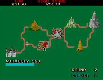 Video Game Anthology Vol. 7: Dragon Buster - Screenshot - Gameplay Image