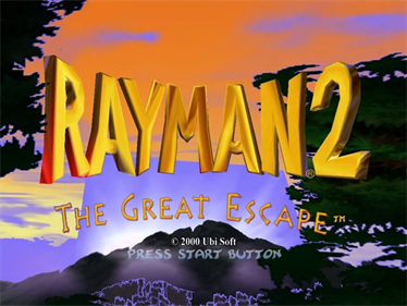 Rayman 2: The Great Escape - Screenshot - Game Title Image