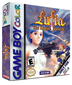 Lufia: The Legend Returns - Box - 3D Image