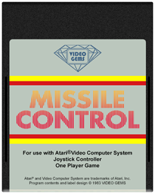Missile Control - Fanart - Cart - Front Image
