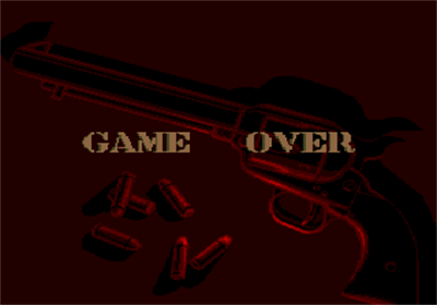 SunsetRiders - Screenshot - Game Over Image