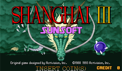 Shanghai III - Screenshot - Game Title Image