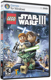 LEGO Star Wars III: The Clone Wars - Box - 3D