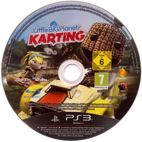 LittleBigPlanet Karting - Disc Image