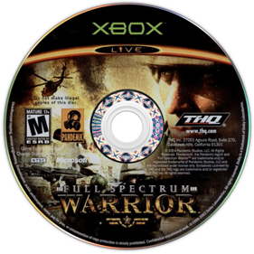 Full Spectrum Warrior - Disc Image