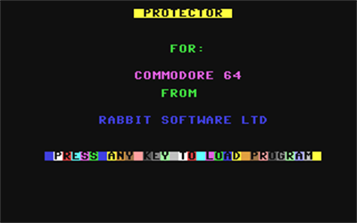 Protector (Rabbit Software) - Screenshot - Game Title Image