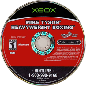 Mike Tyson Heavyweight Boxing - Disc Image