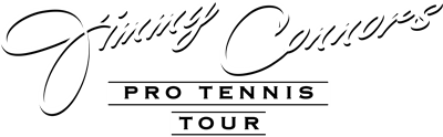 Jimmy Connors Pro Tennis Tour - Clear Logo Image