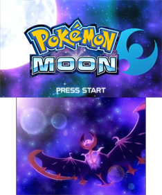 Pokémon Moon - Screenshot - Game Title Image