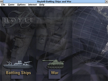 Hoyle Battling Ships and War - Screenshot - Game Title Image