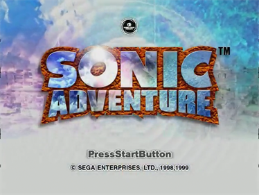 Sonic Adventure - Screenshot - Game Title Image