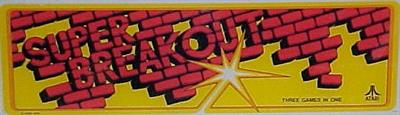 Super Breakout - Arcade - Marquee Image