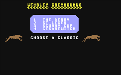 Wembley Greyhounds - Screenshot - Game Title Image