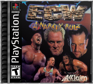 ECW Anarchy Rulz - Box - Front - Reconstructed Image