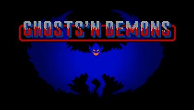 Ghosts 'n Demons - Screenshot - Game Title Image