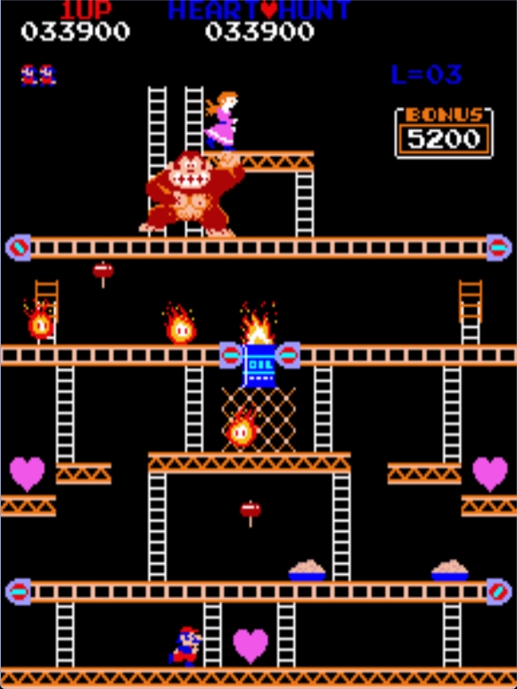 Donkey Kong Hearthunt