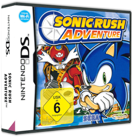 Sonic Rush Adventure - Box - 3D Image