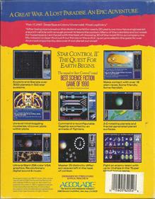 Star Control II - Box - Back Image