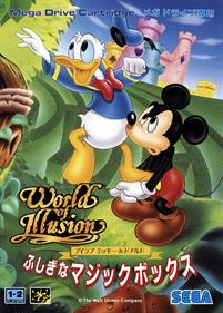 World of Illusion Starring Mickey Mouse and Donald Duck - Box - Front Image