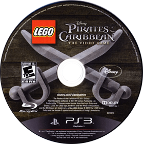 LEGO Pirates of the Caribbean: The Video Game - Disc Image