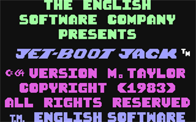 Jet-Boot Jack - Screenshot - Game Title Image