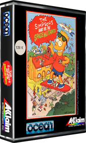 The Simpsons: Bart vs. the Space Mutants - Box - 3D Image