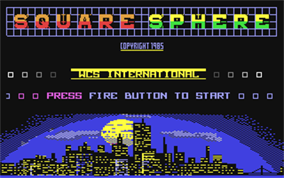 Square Sphere - Screenshot - Game Title Image