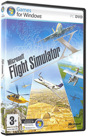 Microsoft Flight Simulator X - Box - 3D Image