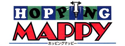 Hopping Mappy - Arcade - Marquee Image